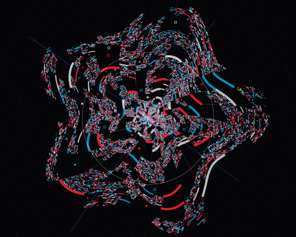 Polar coordinate transformation of Swiss grid with radial distortion