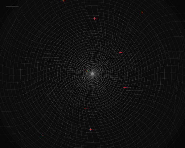 Polar coordinate transformation of Swiss grid with radial distortion