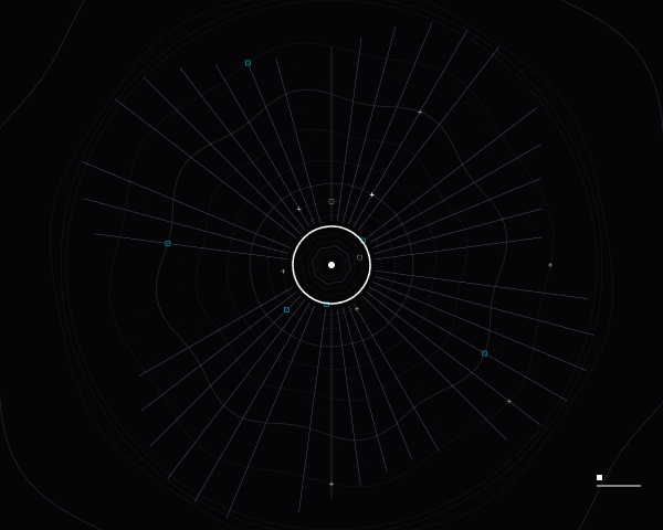 Polar coordinate transformation of Swiss grid with radial distortion